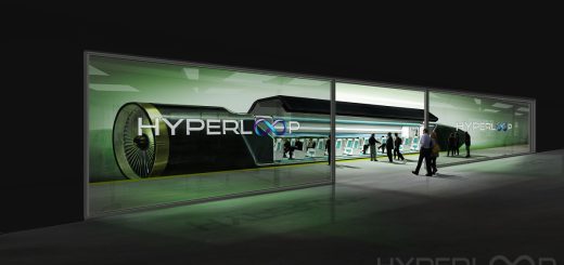 Vize osobní dopravy firmy Hyperloop One, zdroj: hyperloop-one.com