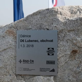 Základní kámen obchvatu Lubence, zdroj: ministerstvo dopravy ČR