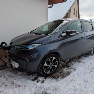 Renault Zoe v zimě, foto: Pavel Žižka